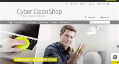 Desktop Screenshot of cybercleanshop.de